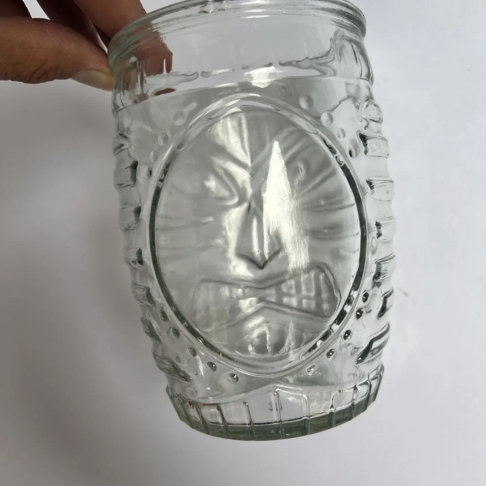 VTG Libbey Tiki Glasses Pair 4.5